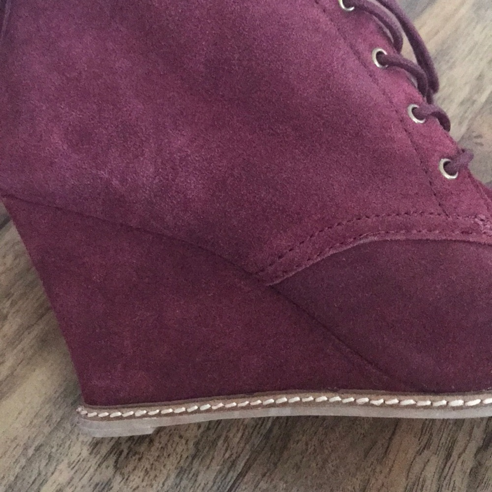 ShoeMint never worn wedge booties - Picture 3 of 3